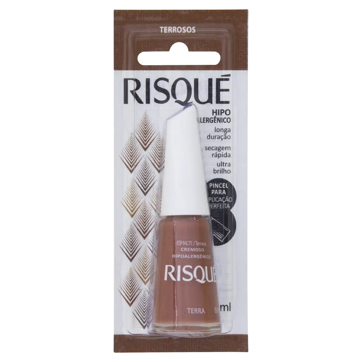 Esmalte Cremoso Terra Risqué Terrosos Blister 8ml