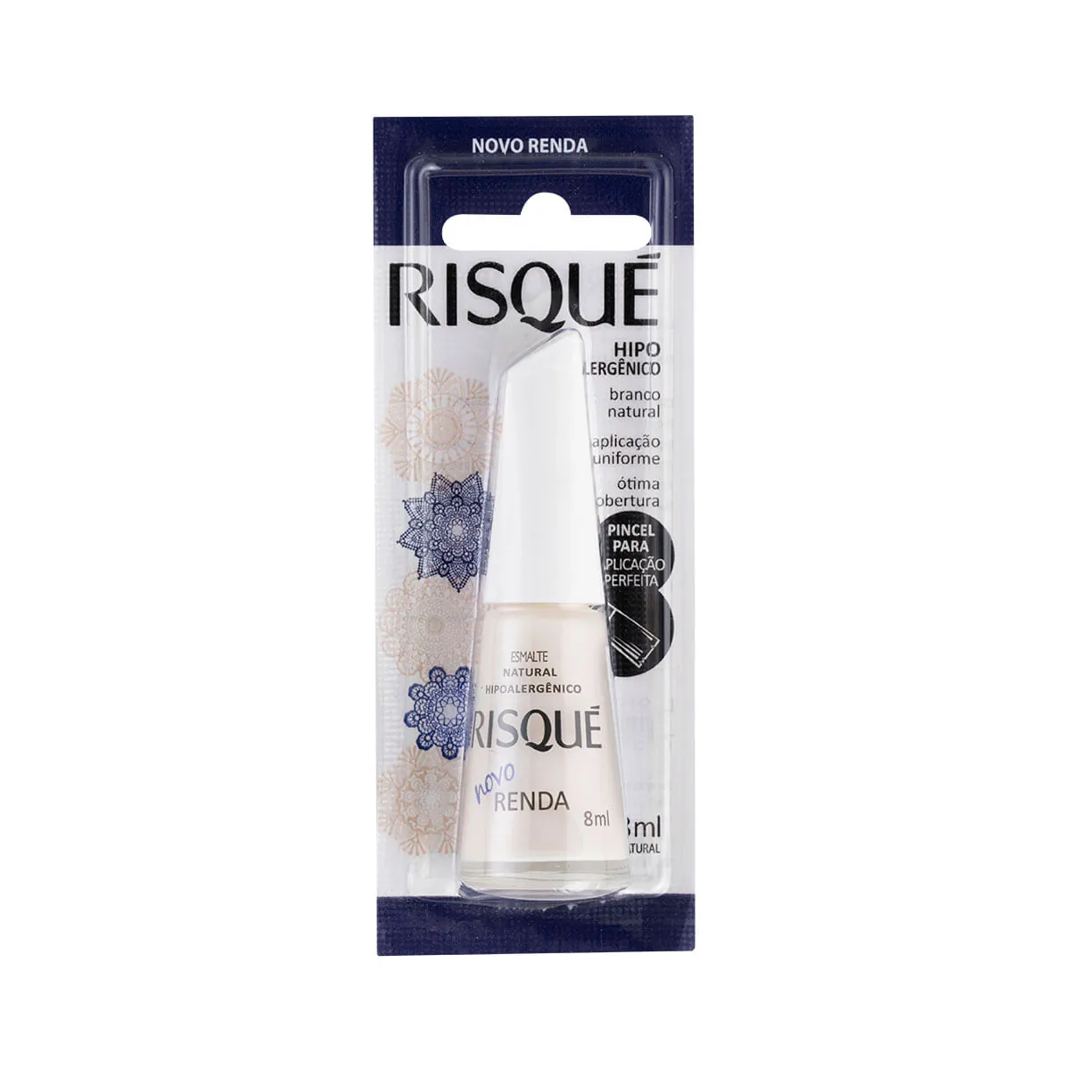 Esmalte Natural Renda 8ml Risque