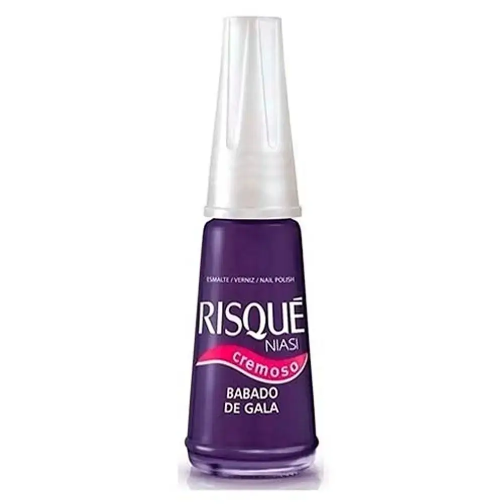 Esm Risque Moda Creme Babado De Gala