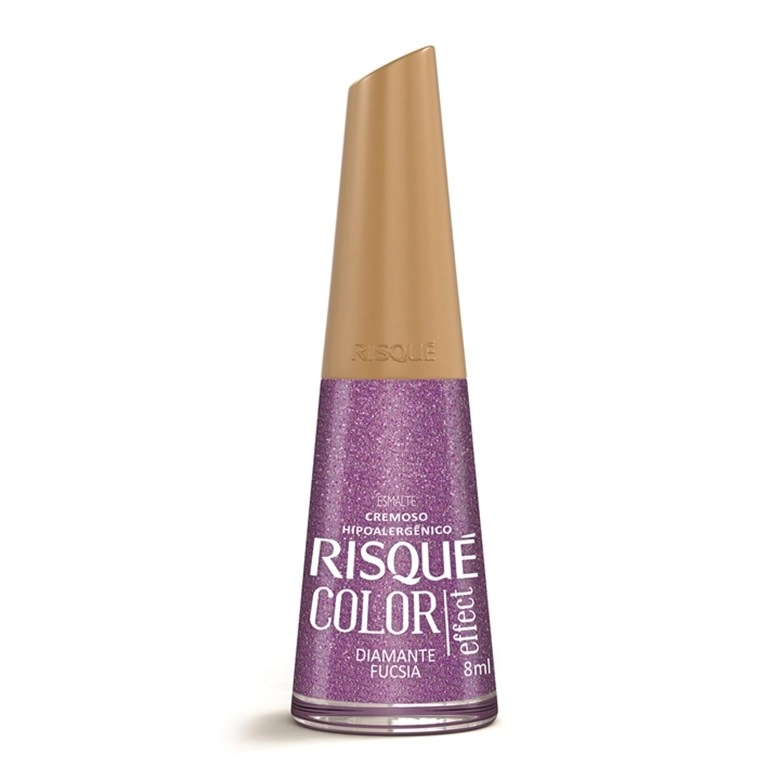 Esmalte Cremoso Diamante Fucsia 8ml Risque