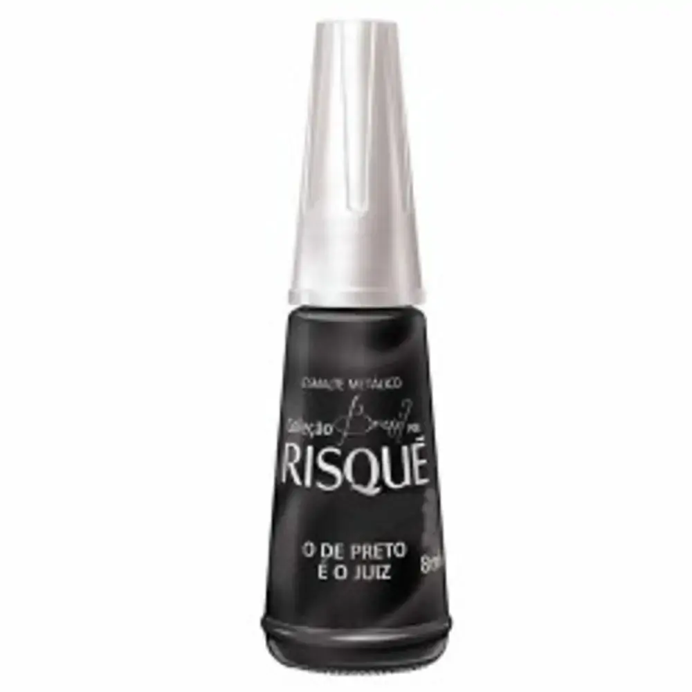 Esmalte Metalico O De Preto E O Juiz 8ml Risque