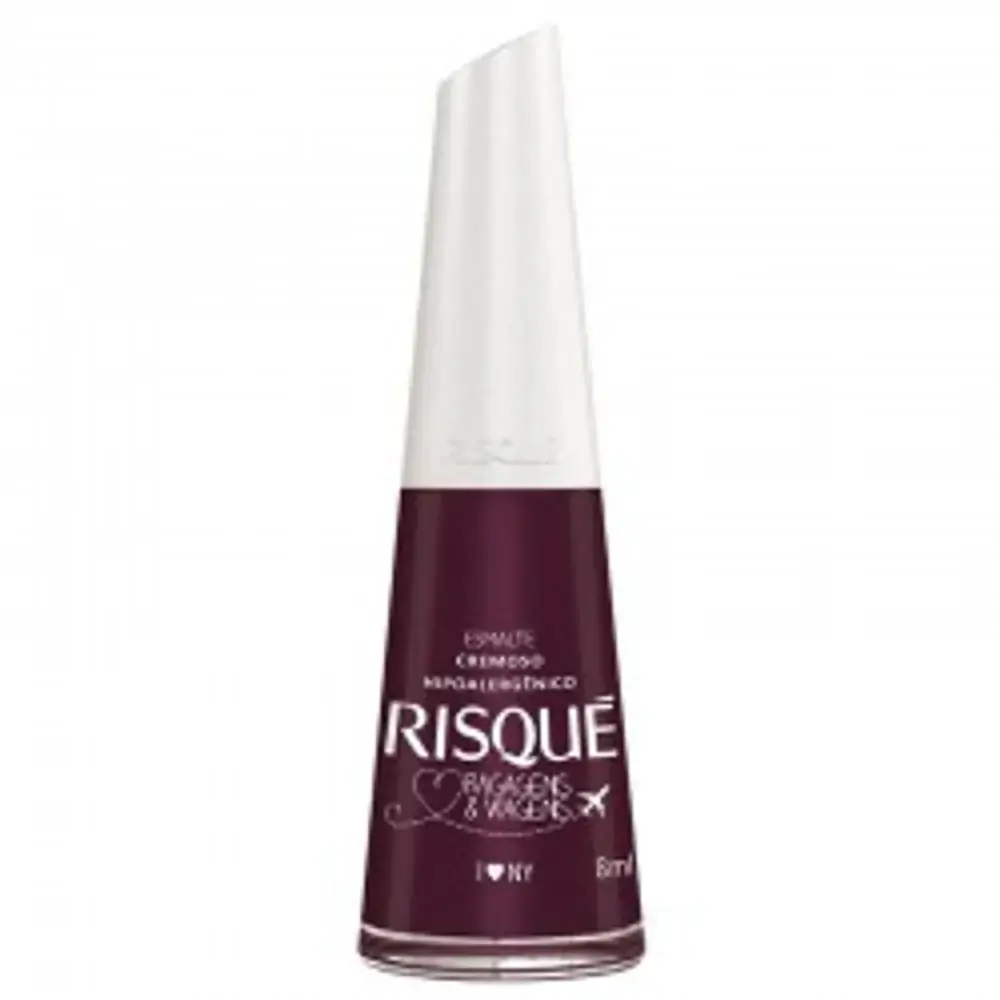Esmalte Risque Bagagens Viagens 8ml Eu Amo York