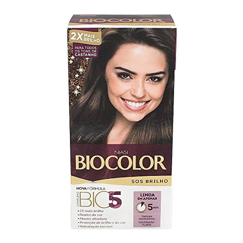 Biocolor Sos Brilho Colr Fluida Castanha.