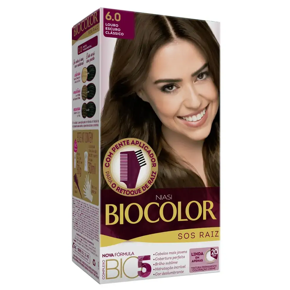 Biocolor Sos Raiz 6.0 Louro Escuro