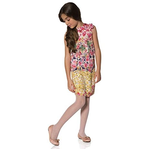 Meia Calça Lupo Infantil 2570 Lobinha Fina Cor: Champagne
