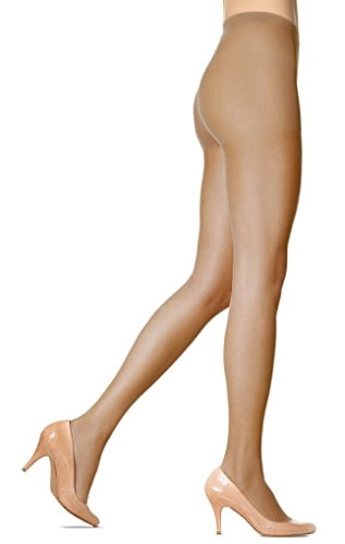 Lupo Loba Women S Classic Invisible Pantyhose 7 Denier, X Large Cocoa