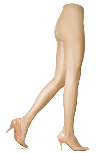 Lupo Loba Womens Classic Invisible Pantyhose 7 Denier, Small Natural
