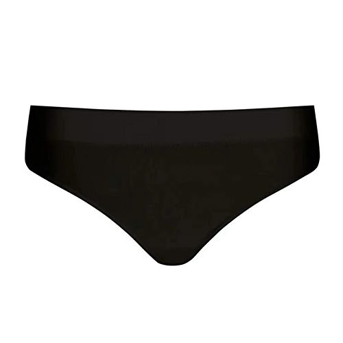 Lupo Women S Essential Brief Panties, Large Black