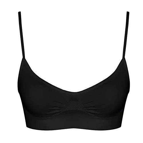 Lupo Women S Essential Bra, Large Black