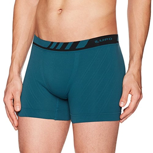 Lupo Men S Liberdade Men S Seamless Microfiber Boxer Brief Underwear Underwear, Olive Green, Large