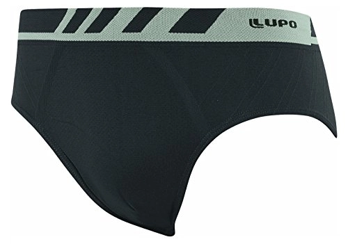 Liberdade Mens Seamless Microfiber Brief Underwear, Graphite Gray X Large