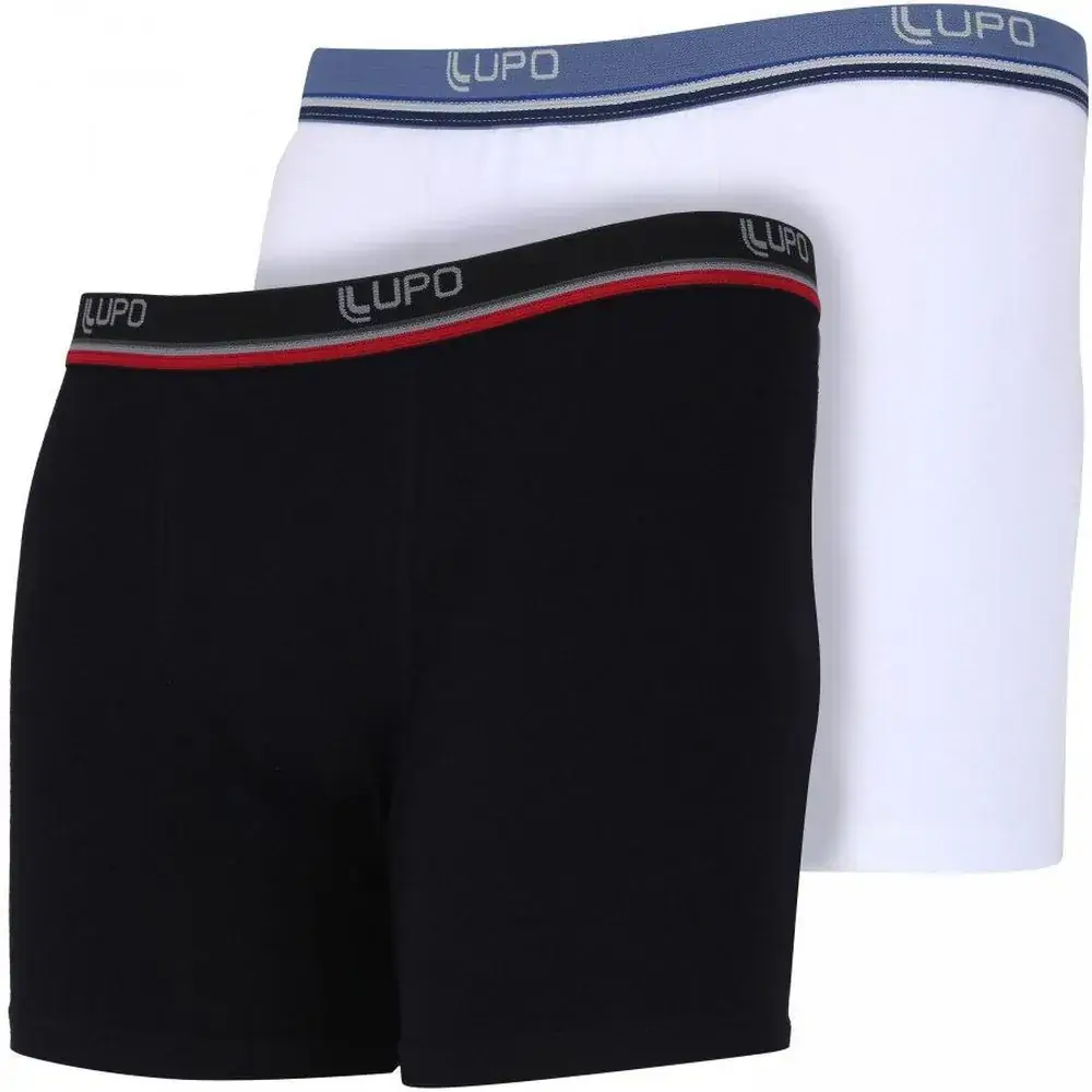 Kit Cueca Lupo Am Boxer C/2 Sortido G 920