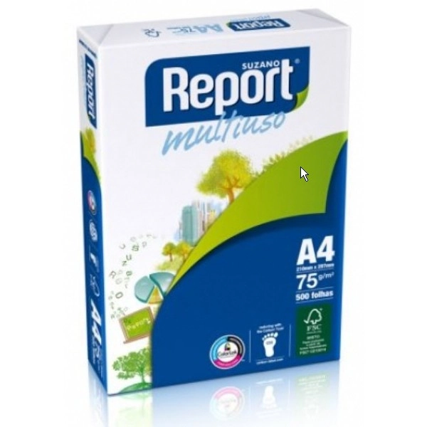 Suzano Report Multiuso /m Sulfite A4 500 Pacote