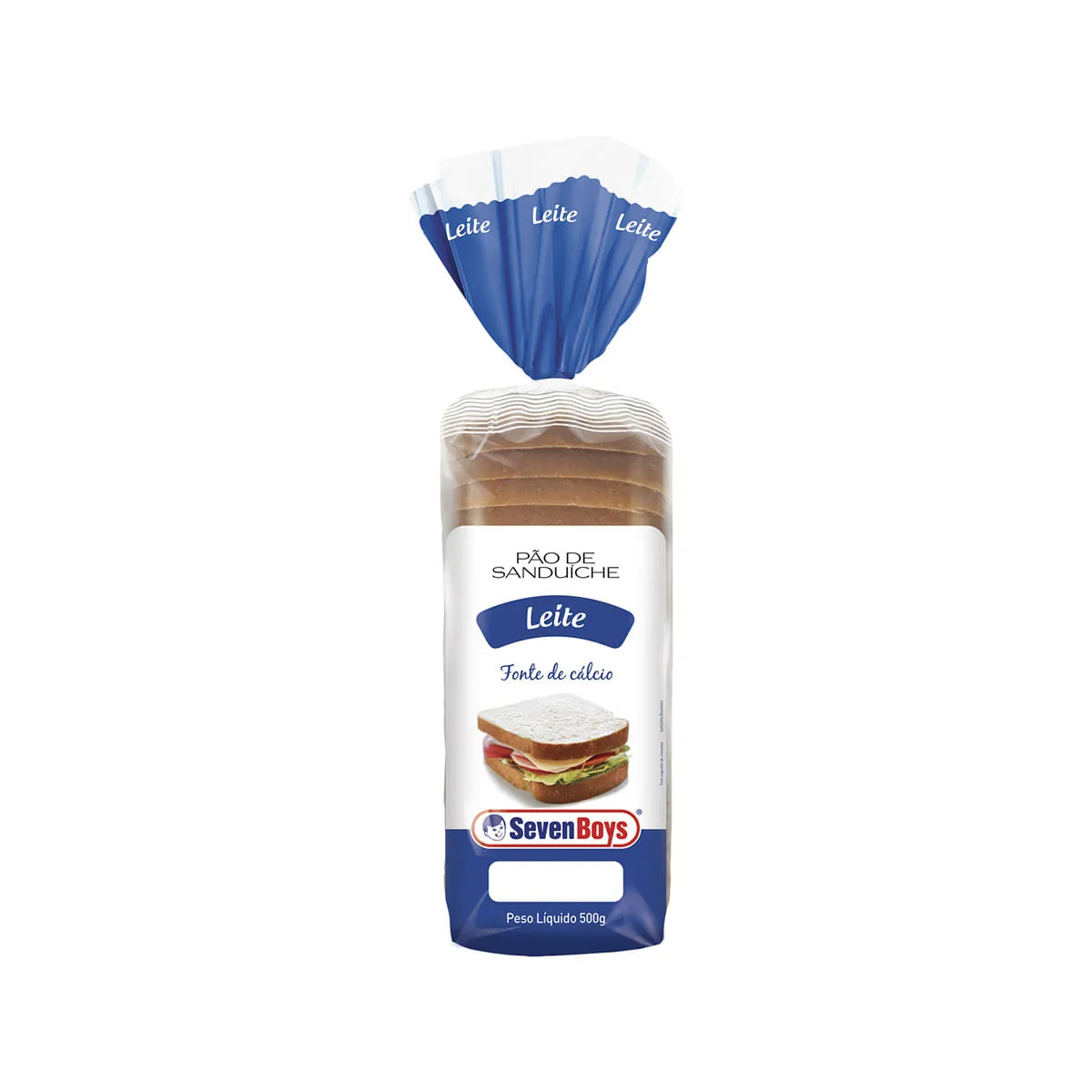 Pão De Forma SEVEN BOYS Ao Leite Pacote 450g