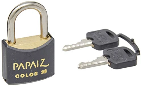 Cadeado Papaiz Color Cr30 Preto