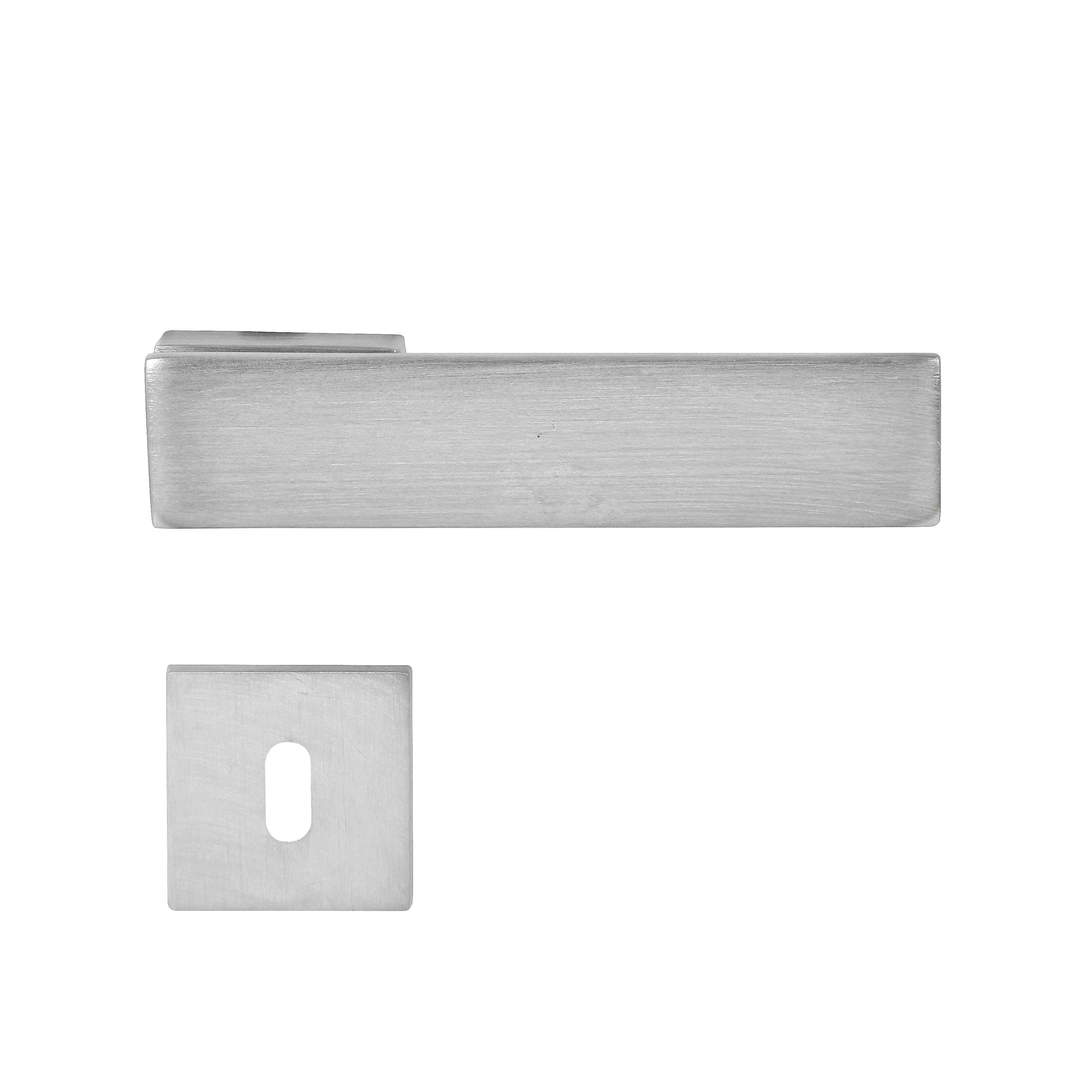 Fechadura para Porta Interna Acetinado 55mm Comum com Roseta Massima Papaiz