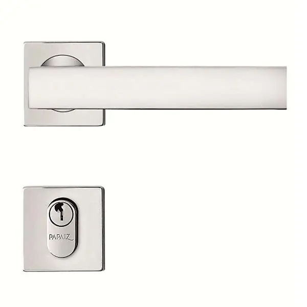 Fechadura WC 55mm Aço Cromado Papaiz