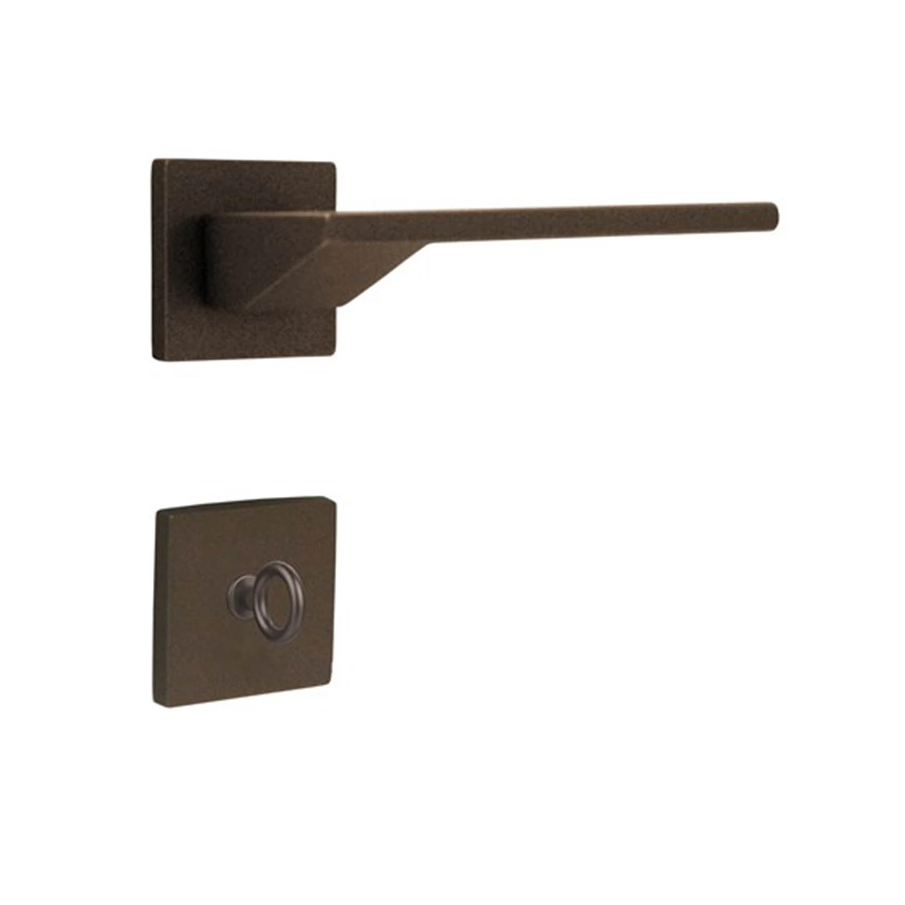 Fechadura para Portas de Banheiro Corten 55mm Comum MZ440 Papaiz