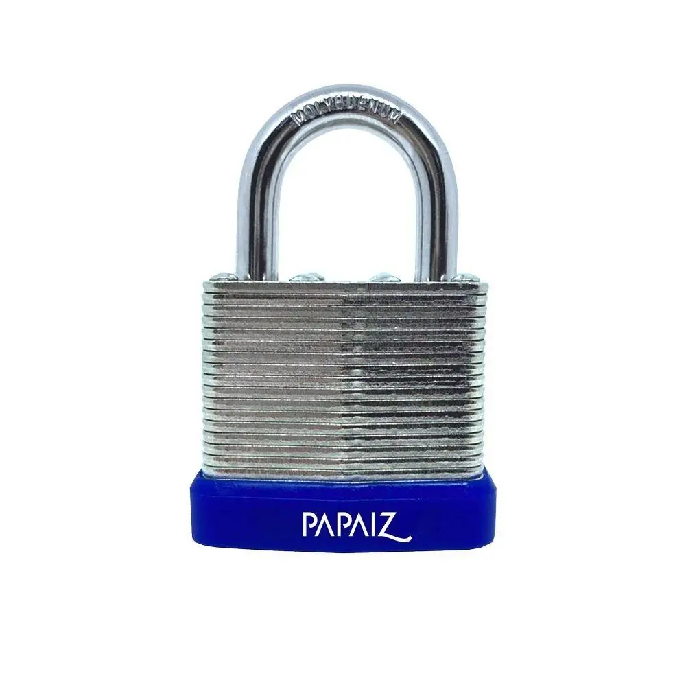 Cadeado De Aço Laminado Com Chaves 40mm Alta Proteção Papaiz
