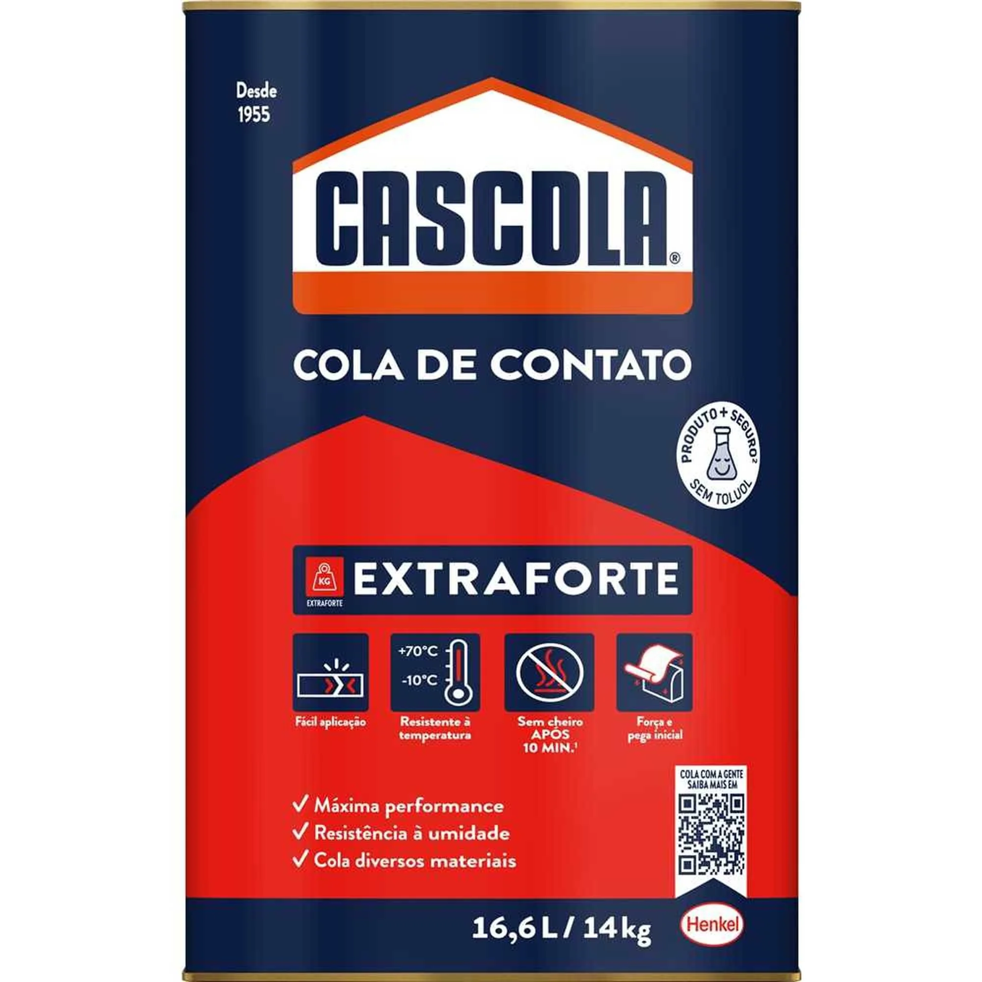 Adesivo De Contato Extra 14kg - Cascola