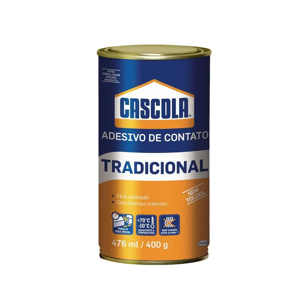 Cola Contato Cascola Tradicional Caixa Com 1