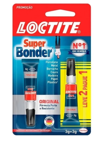 Cola Super Bonder 3gr Leve 2 Pague 1