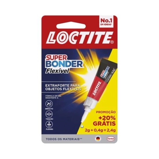 Cola Super Bonder Power Flex Gel 2g