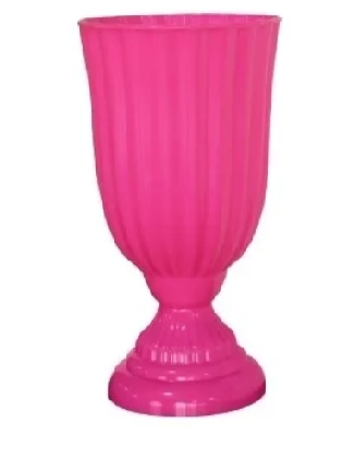 Vaso Dubai Peq Pink 13x21cm
