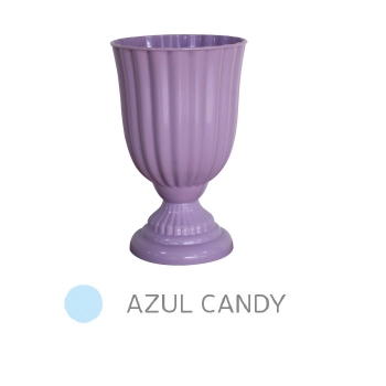 Vaso Dubai Azul Candy Pequeno