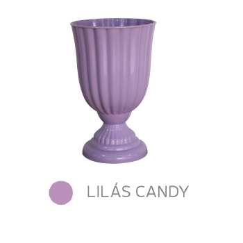Vaso Dubai Peq Lilas Candy 13x21cm