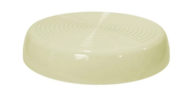 Bandeja Redonda Alegra Amarela Candy 20cm Produfest