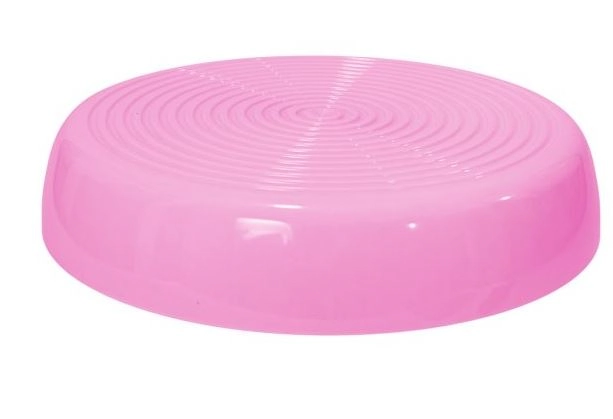 Bandeja Redonda Alegra Rosa Claro 24cm Produfest