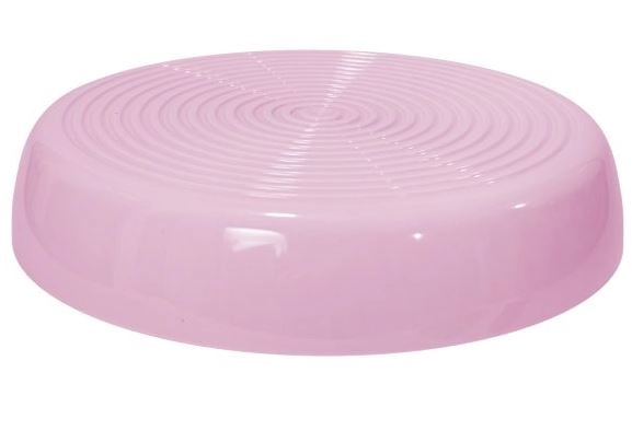 Bandeja Redonda Alegra Rosa Candy 24cm Produfest