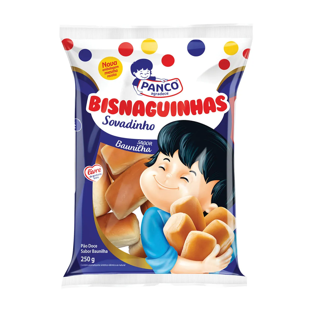 Pão Doce Sovadinho PANCO Pacote 250g