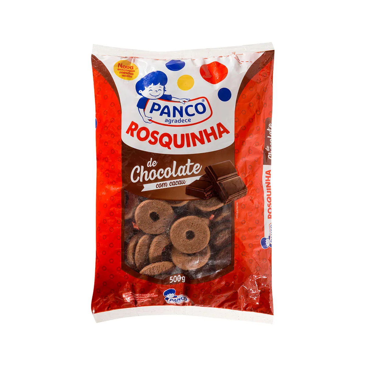 Biscoito Rosquinha de Chocolate PANCO 500g