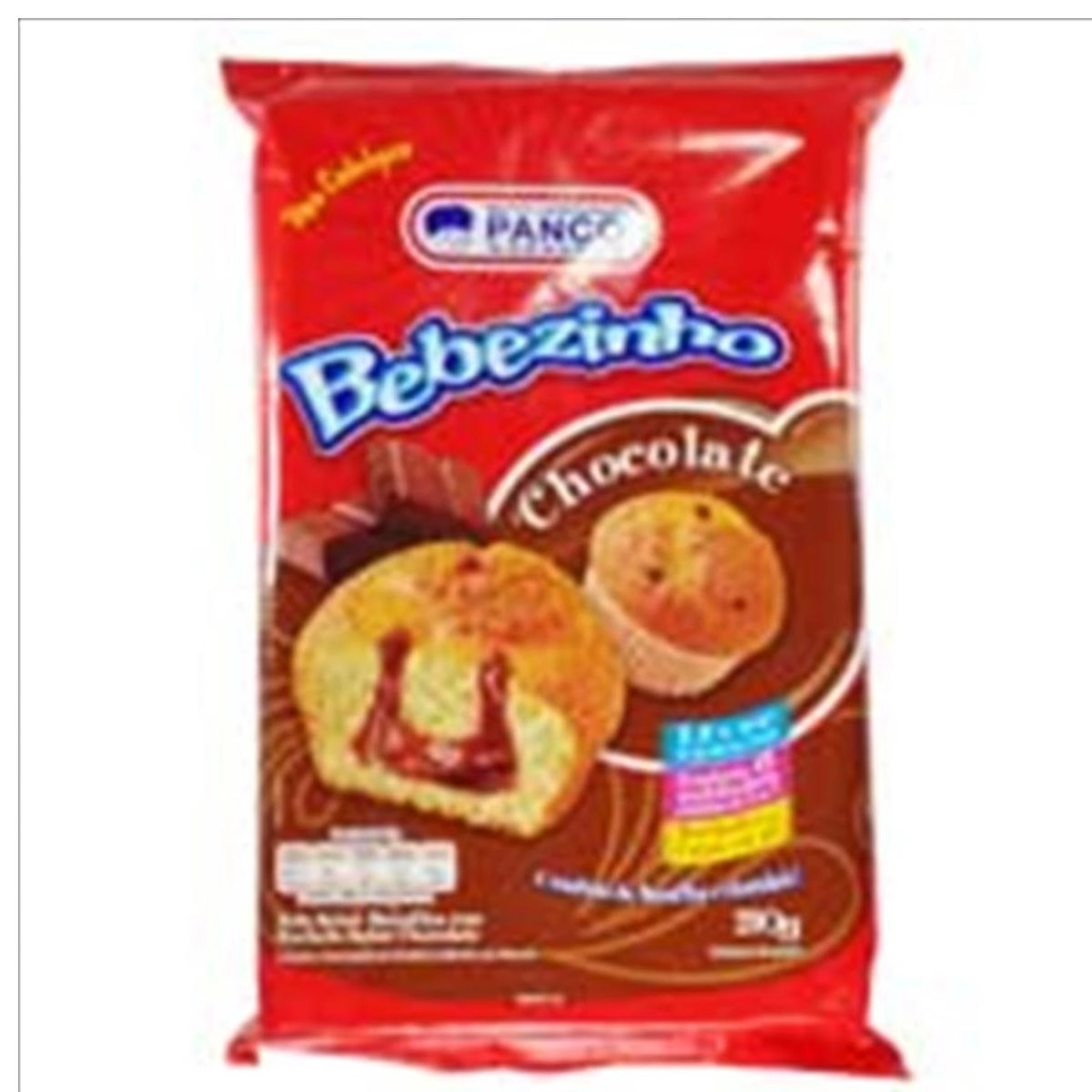 Bebezinho Chocolate PANCO 210g com 6 Unidades