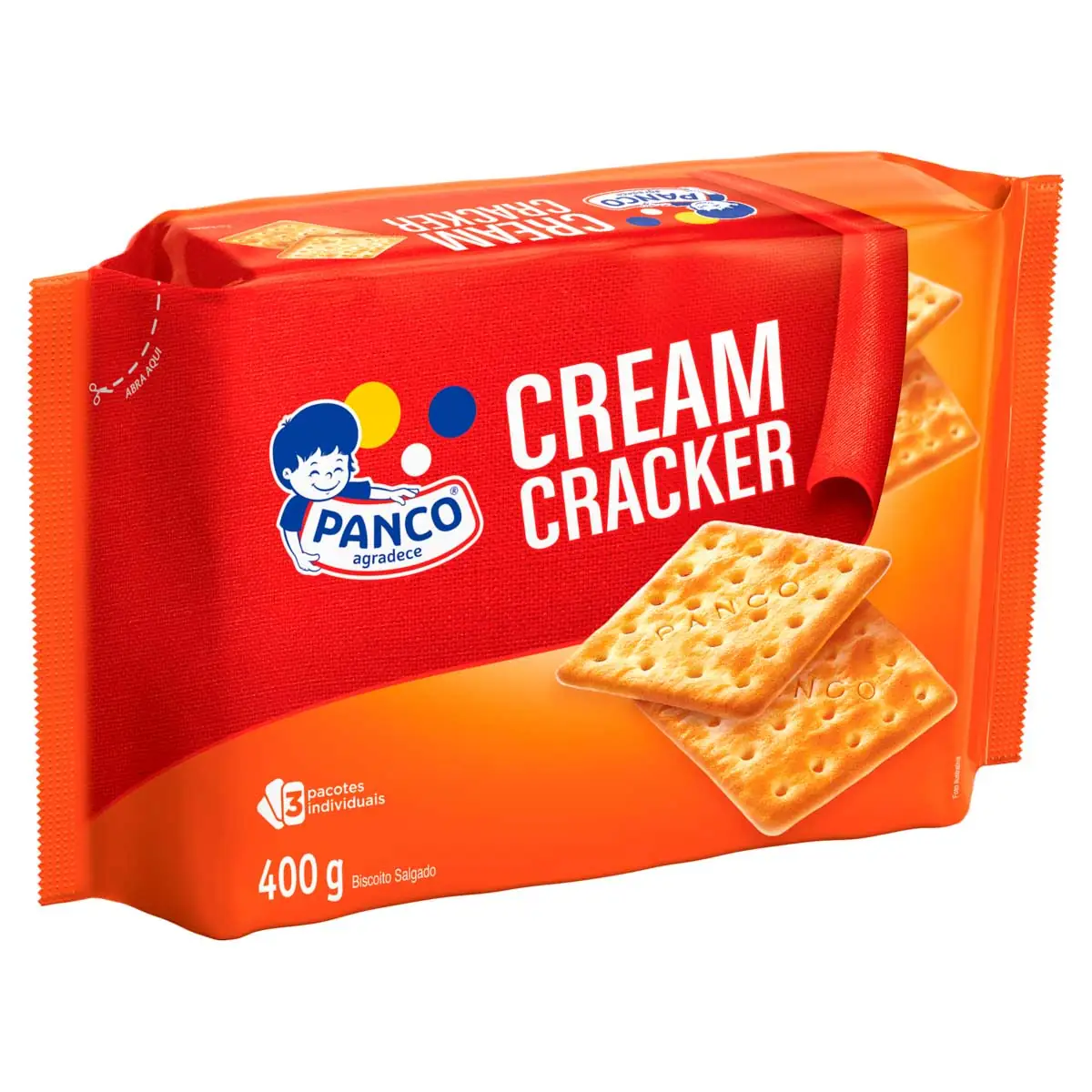 Biscoito Cream Cracker Panco Pacote 400g