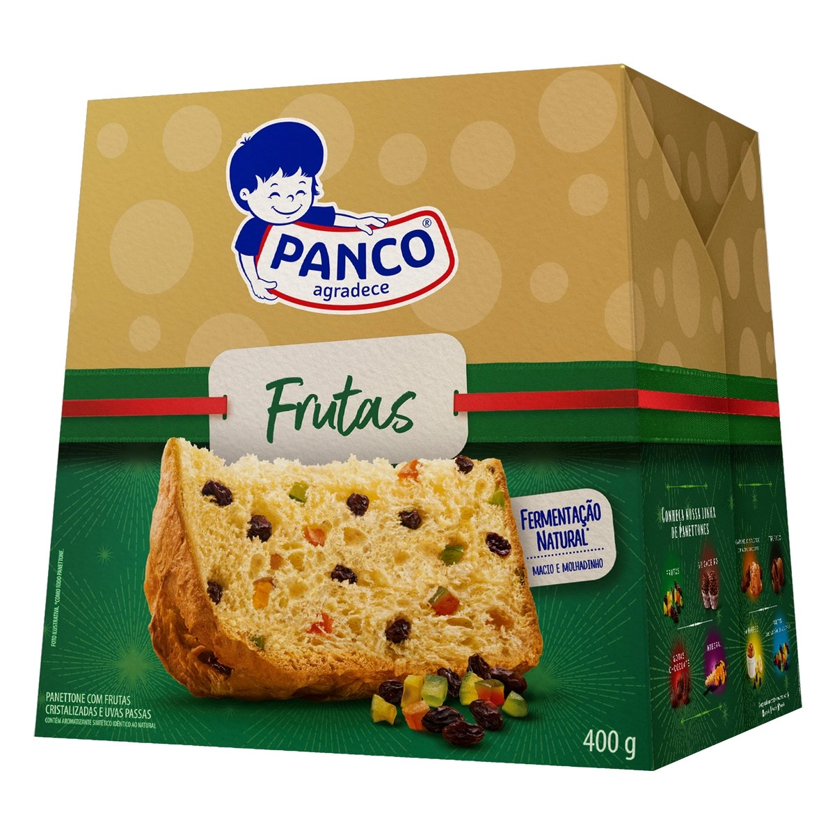Panettone Panco Com Frutas