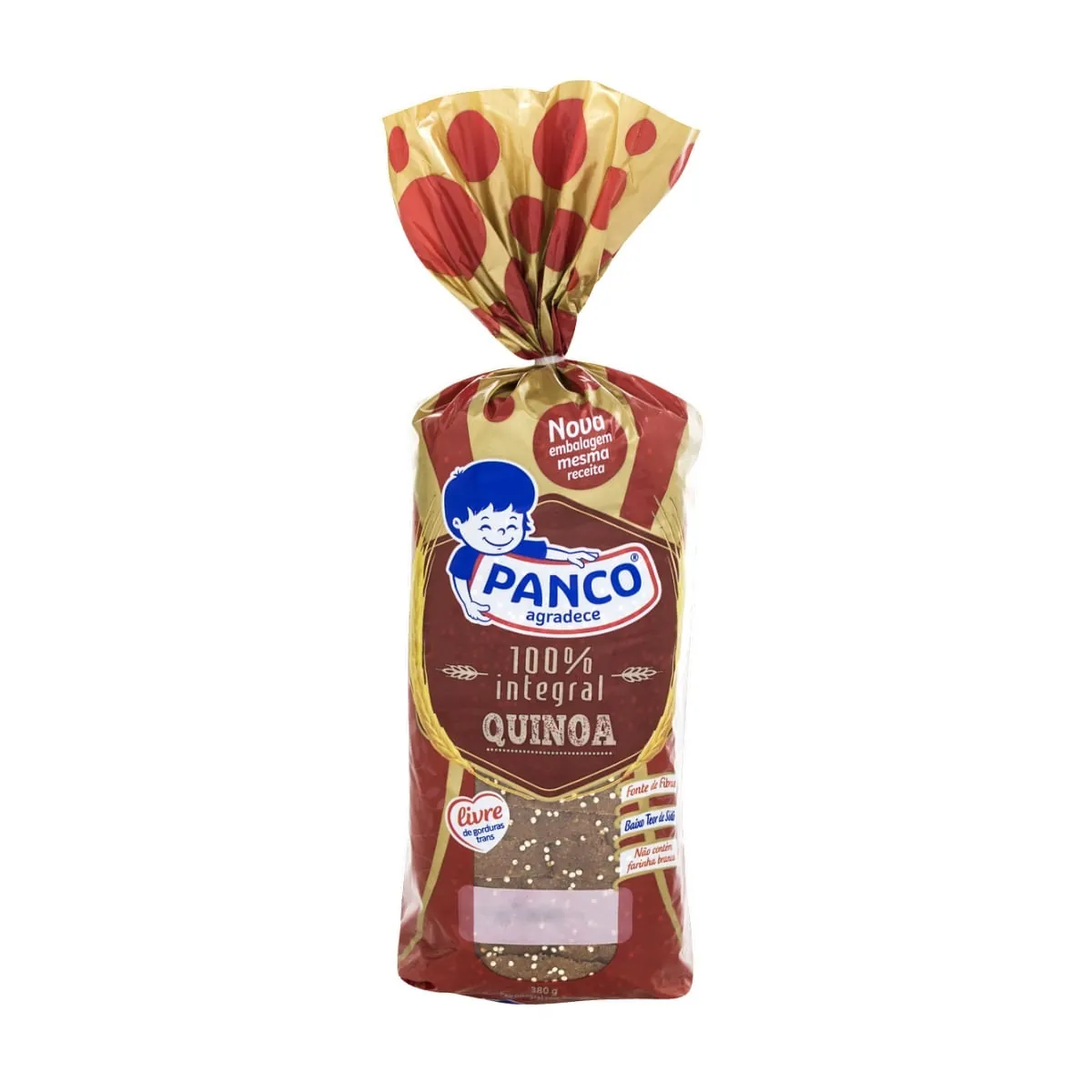 Pão de Forma Integral com Quinoa Panco 380g