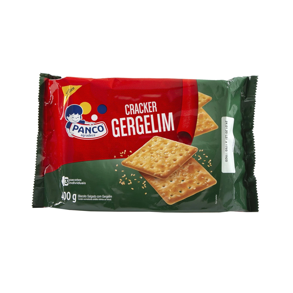 Biscoito Sublime Agua E Gergelin
