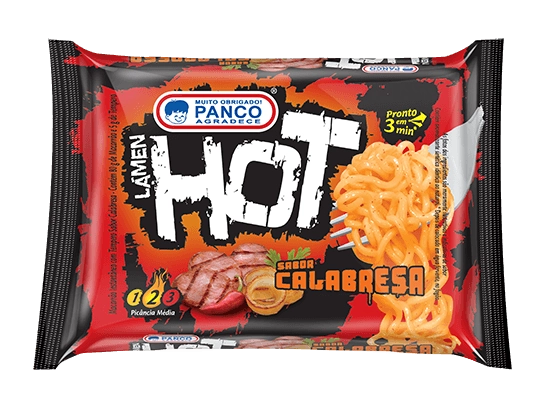 Macarrão Inst Panco Hot Calabresa
