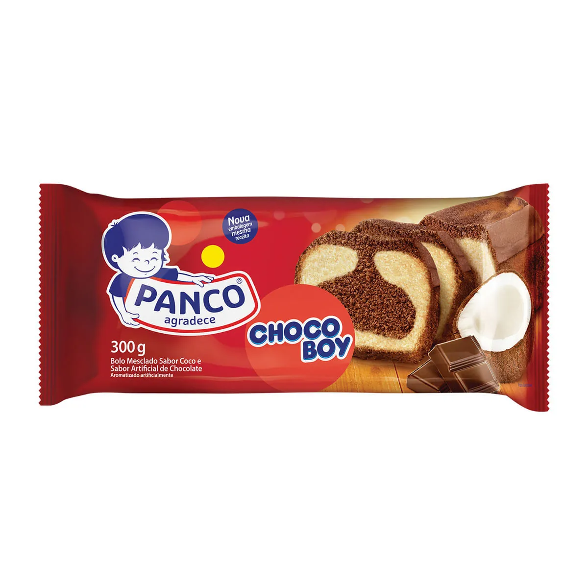 Bolo PANCO Chocoboy Pacote 300g