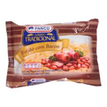 Macarrão Inst Panco Tradicional Feijao C/bacon