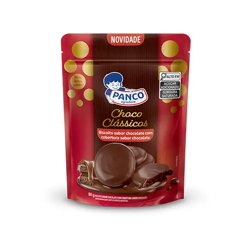 Bisc Doce Panco Cobert Choc 42x80g
