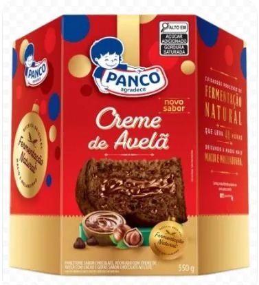 Panettone Panco Creme De Avela 550g
