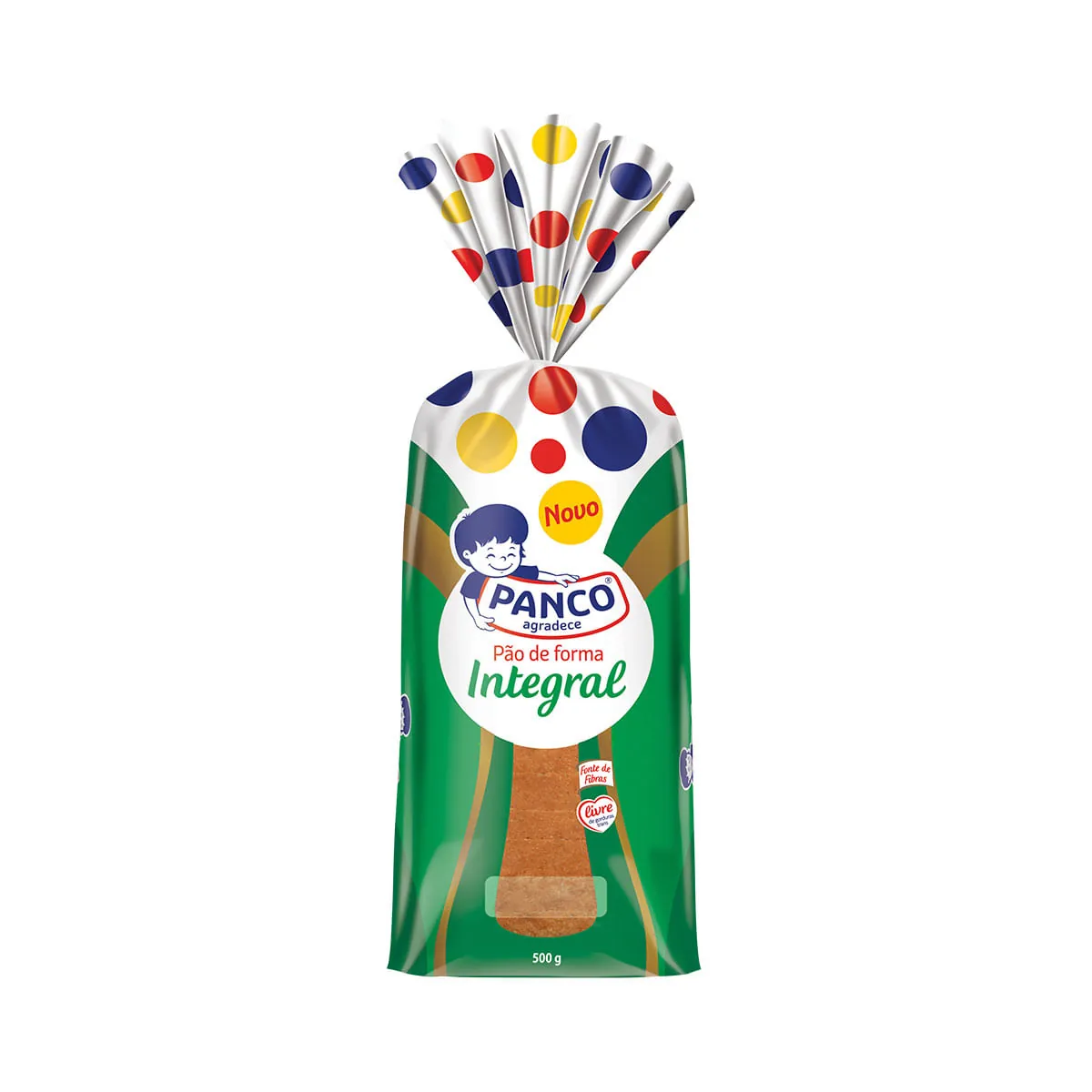 Pão De Forma Integral PANCO Pacote 500g