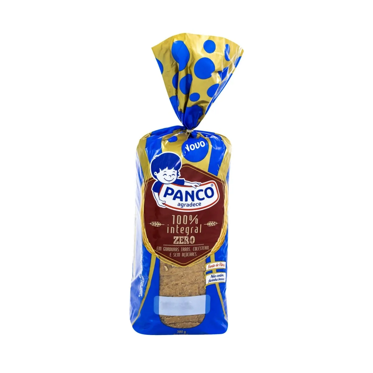 Pão de Forma Integral Zero PANCO 380g