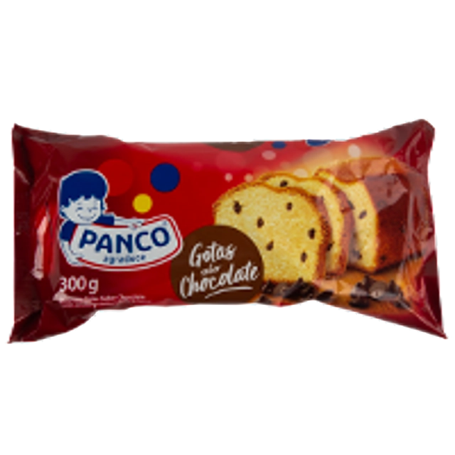 Bolo com gotas de Chocolate PANCO 300g