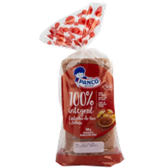 Pão Integral Castanha-do-Pará e Linhaça Panco Pacote 380g