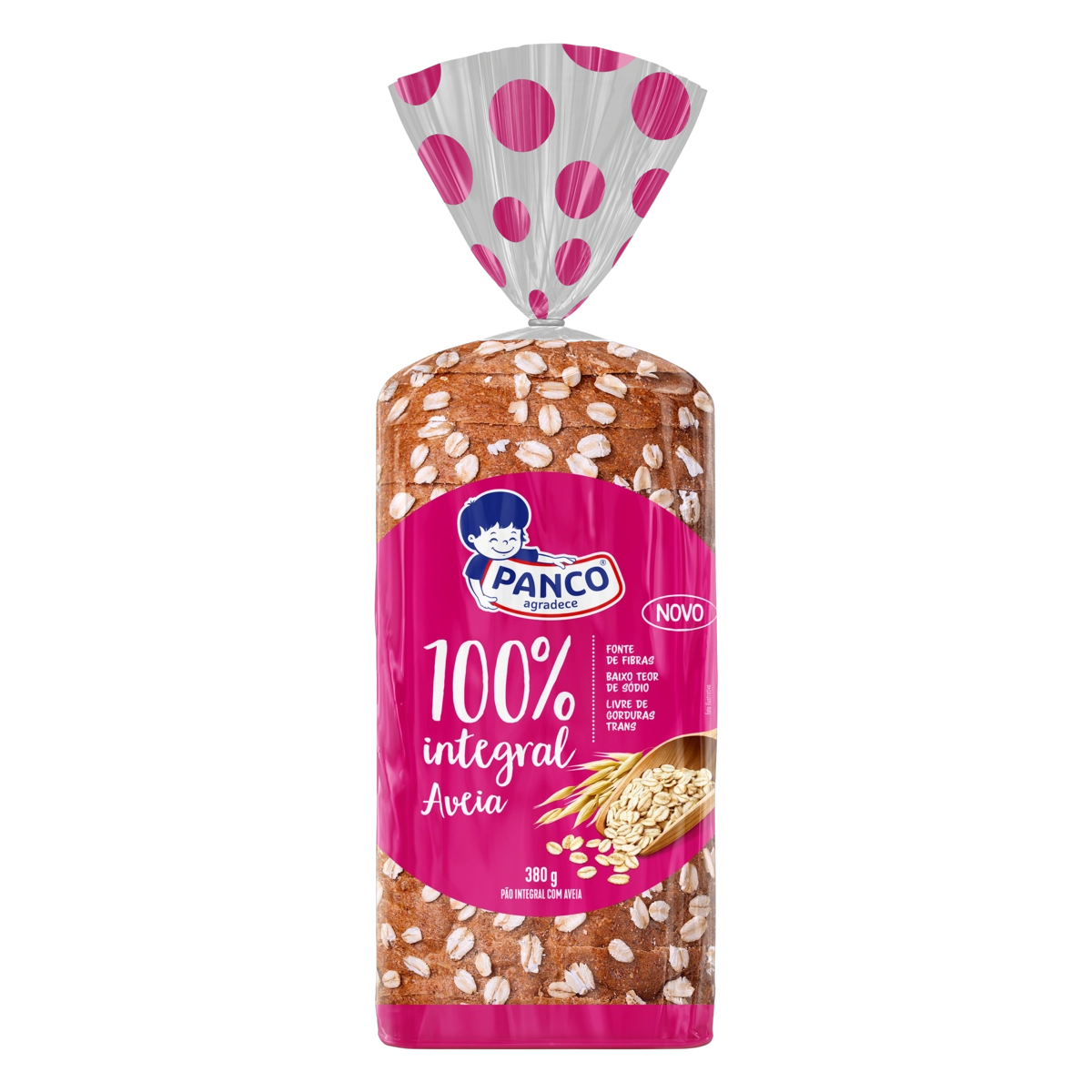 Pão Integral Aveia Panco Pacote 380g